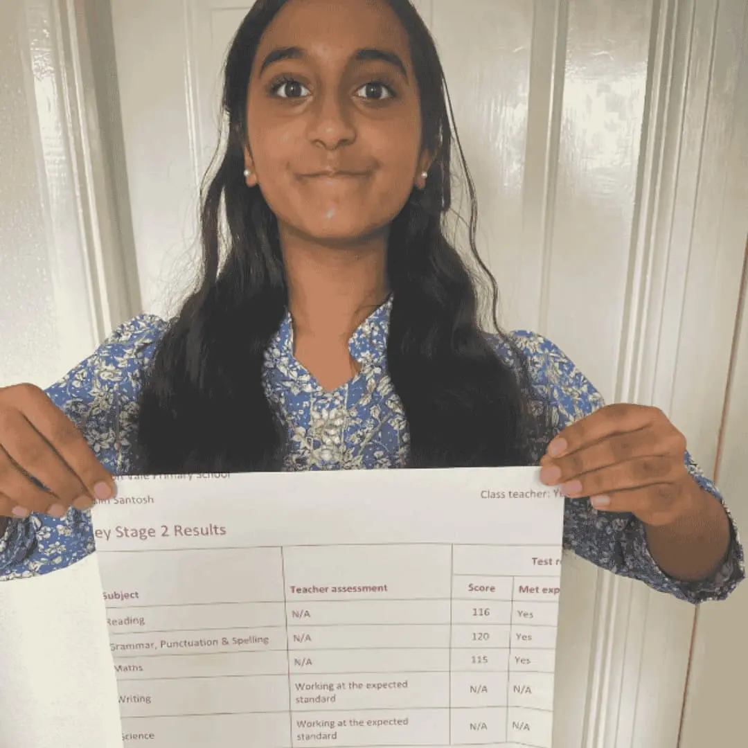 Keslin — SATs success